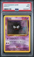 1999 Pokemon Base Set Unlimited Gastly #50 PSA 9