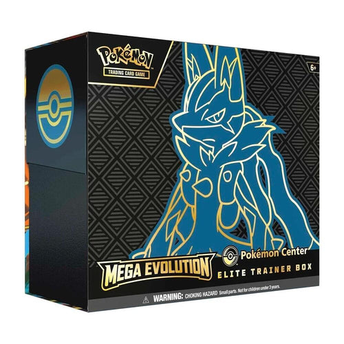 Mega Evolution Pokemon Center Elite Trainer Box (Exclusive) [Mega Lucario] — Trading Cards