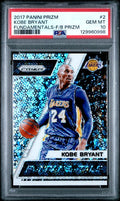 2017 PANINI PRIZM FUNDAMENTALS #2 KOBE BRYANT FUNDAMENTALS-F/B PRIZM PSA 10 — Sports Trading Cards