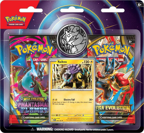 2-Pack Blister - Phantasmal Flames & Mega Evolution — Pokemon