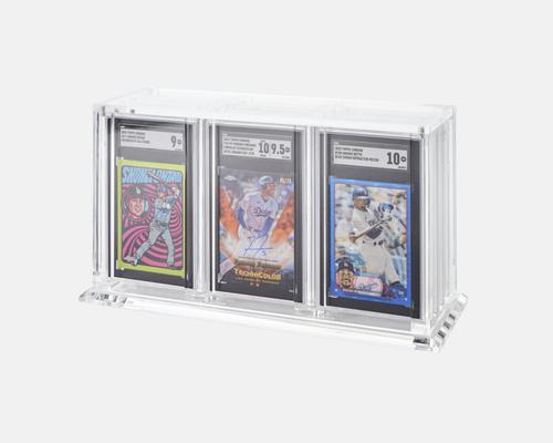 Fanatics 12 Slot Vertical Graded Acrylic Case — Supplies