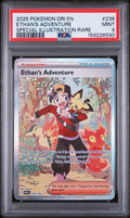 2025 Pokemon Destined Rivals Ethan's Adventure #236/182 PSA 9