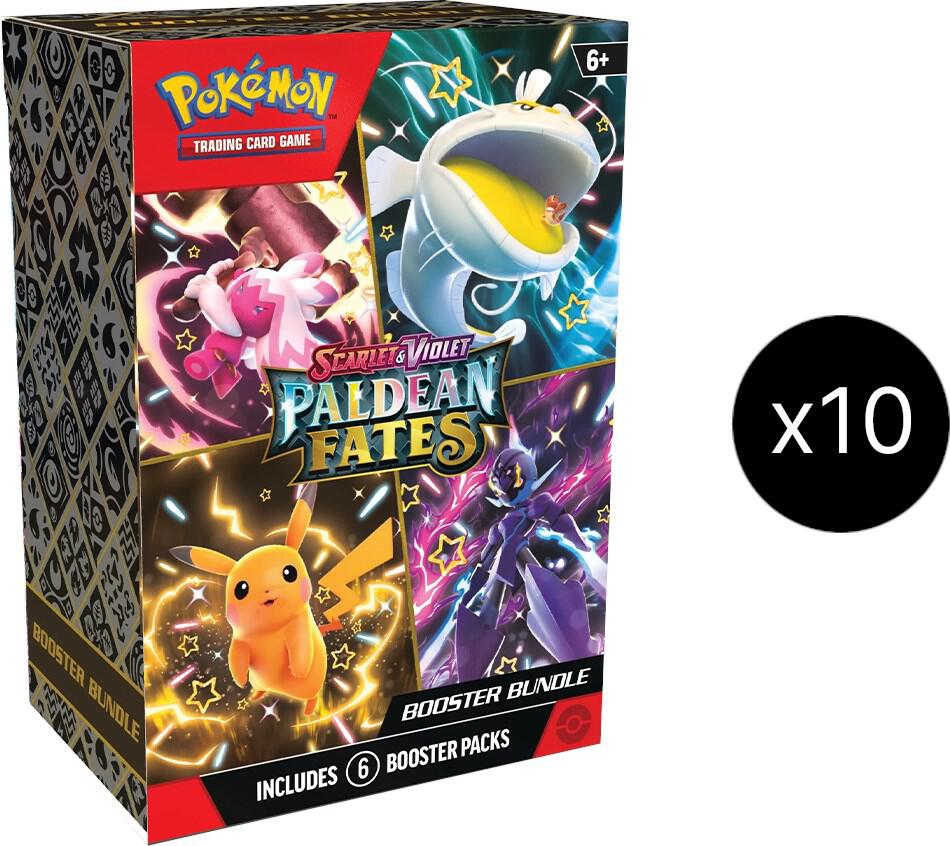 Paldean Fates Sealed Booster Bundle Display  - SV: Paldean Fates (PAF) — Pokemon