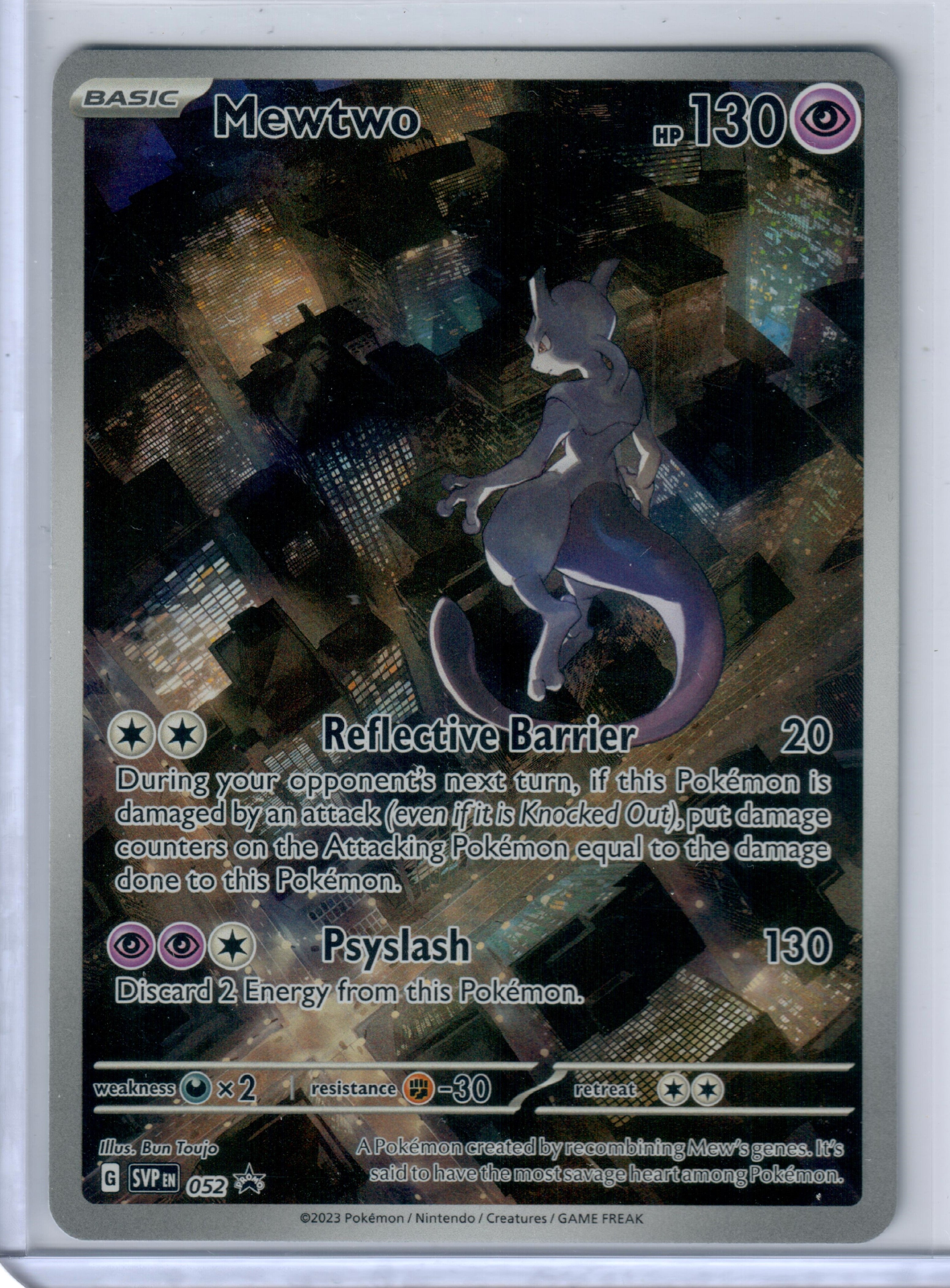 Mewtwo - 052 - SV: Scarlet & Violet Promo Cards (SVP) — Pokemon