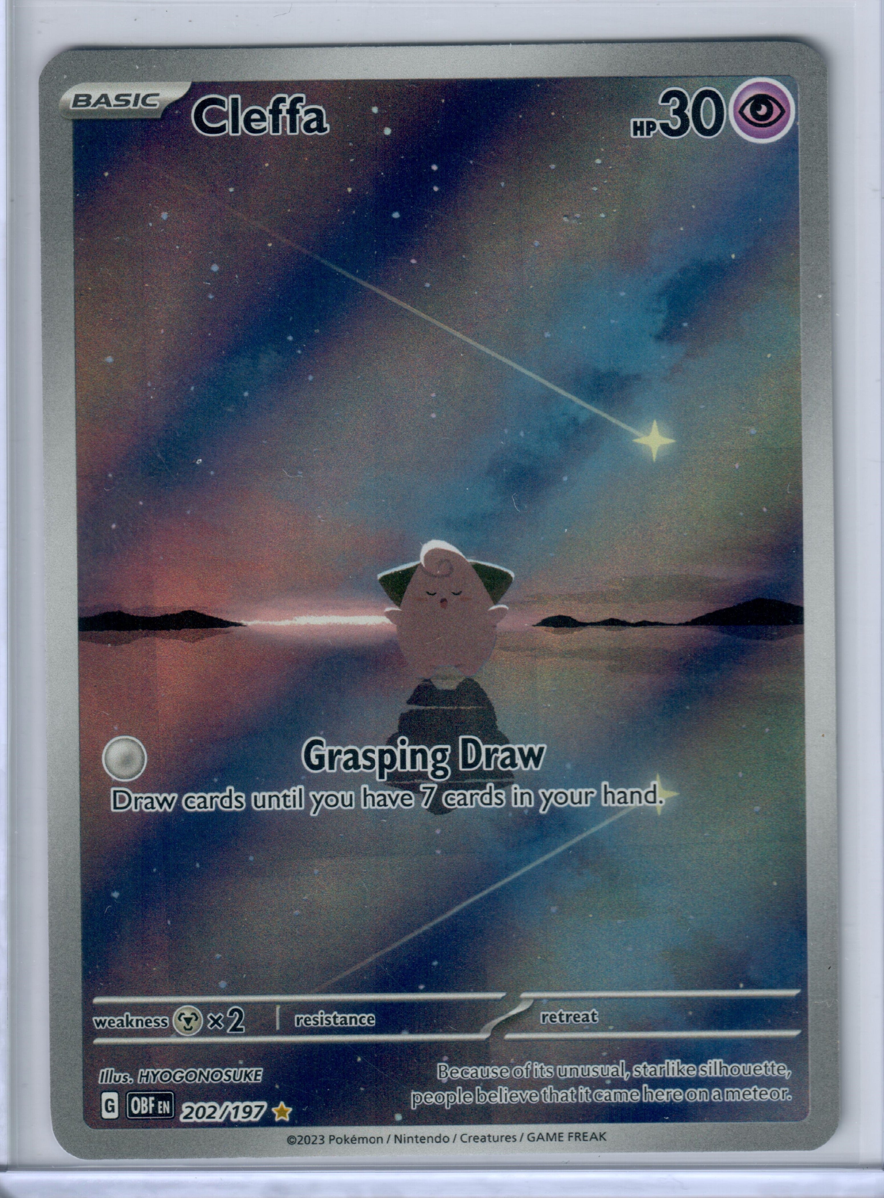 Cleffa - 202/197 - SV03: Obsidian Flames (OBF) — Pokemon