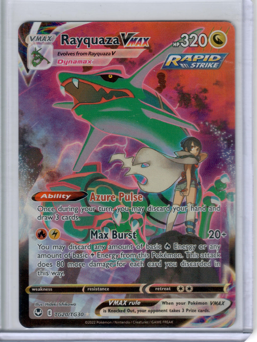 Rayquaza VMAX - SWSH12: Silver Tempest Trainer Gallery (SWSH12: TG) — Pokemon