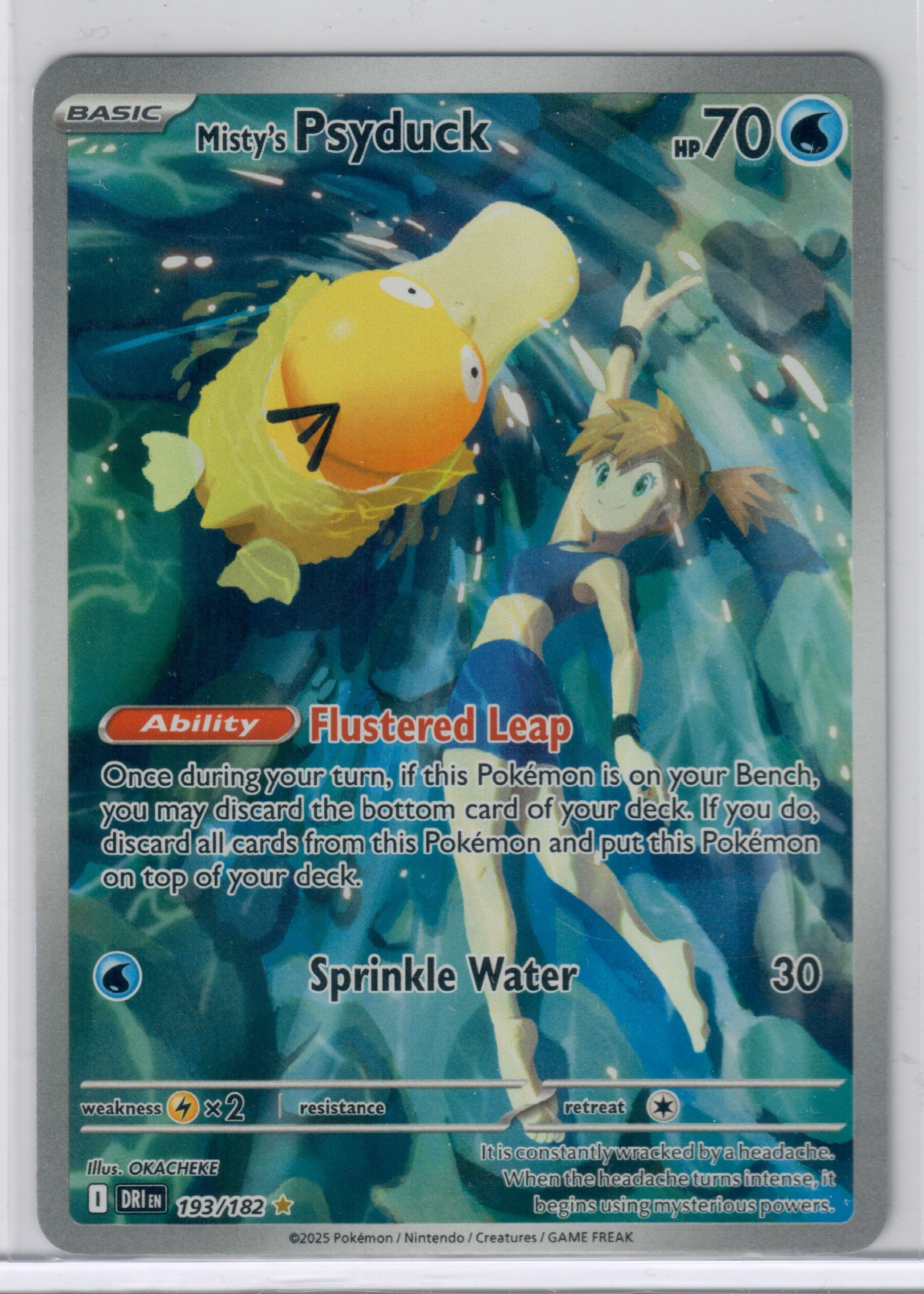 Misty's Psyduck - 193/182 - SV10: Destined Rivals (DRI) — Pokemon