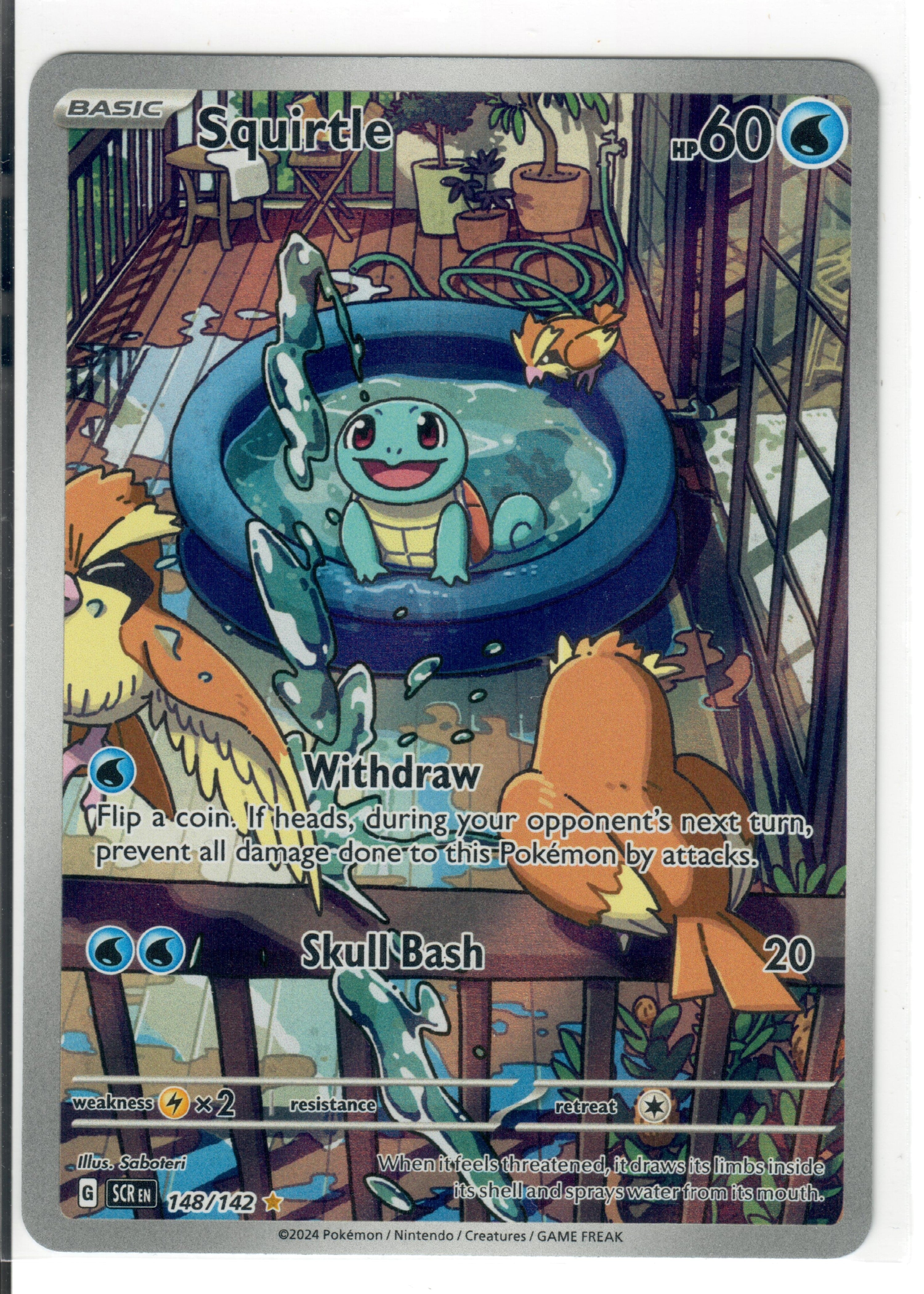 Squirtle - SV07: Stellar Crown (SCR) — Pokemon