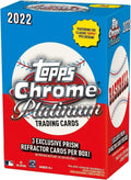 2022 Topps Chrome Platinum Anniversary Baseball Value Box — sports trading cards