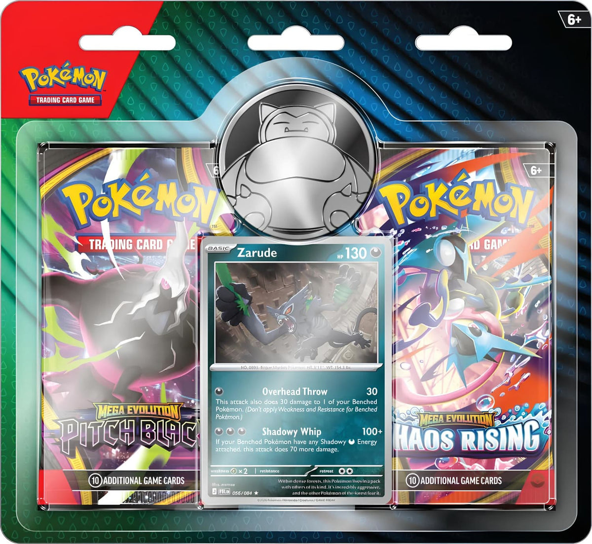 2-Pack Blister [Zarude] (3-Tab) - Miscellaneous Cards & Products (MCAP)