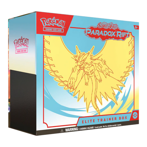 Pokémon Scarlet & Violet - Paradox Rift Roaring Moon - Elite Trainer Box ETB — Pokemon