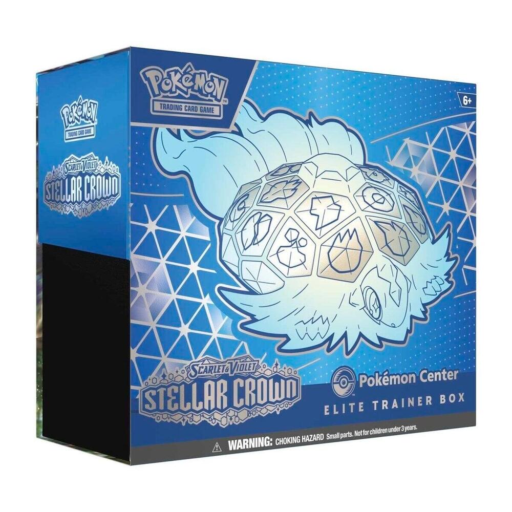 Pokemon Scarlet and Violet Stellar Crown Elite Trainer Box (Pokemon Center) (ETB)