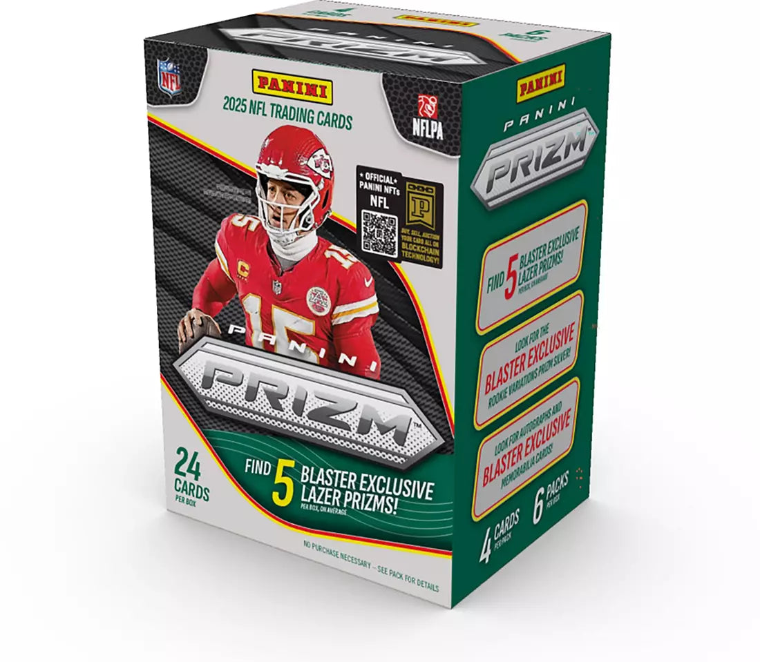 2025 Panini PRIZM Football Blaster Box — Sports Trading Cards