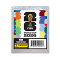 Panini FIFA World Cup 2026 official sticker packet with seven stickers