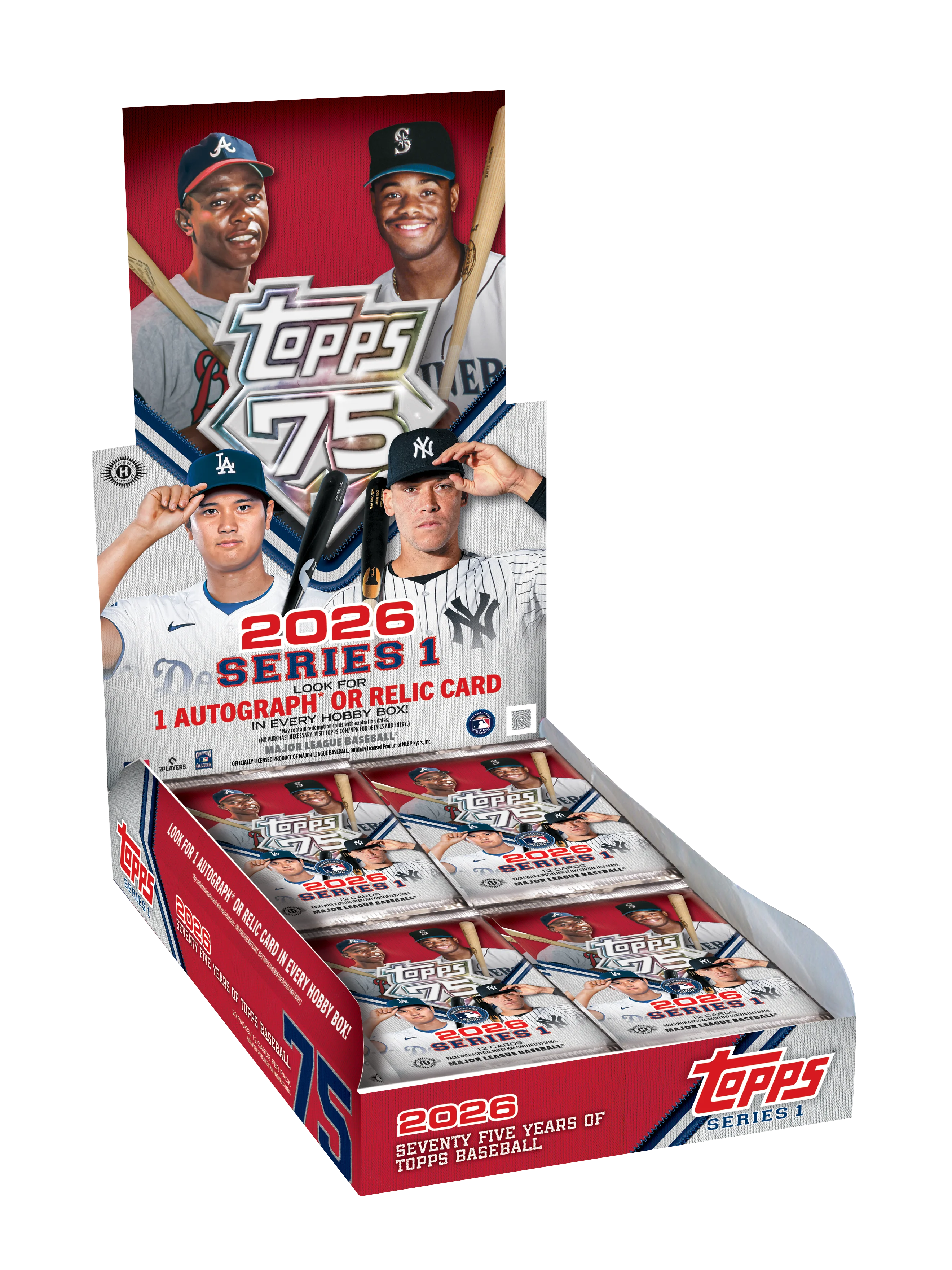 2026 Topps Series 1 Baseball Hobby Box — Sports Trading Cards