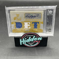 MATTHEW STAFFORD 2009 TOPPS TRIPLE THREADS RPA #1/1 Rookie AUTO Plate - BGS 8.5