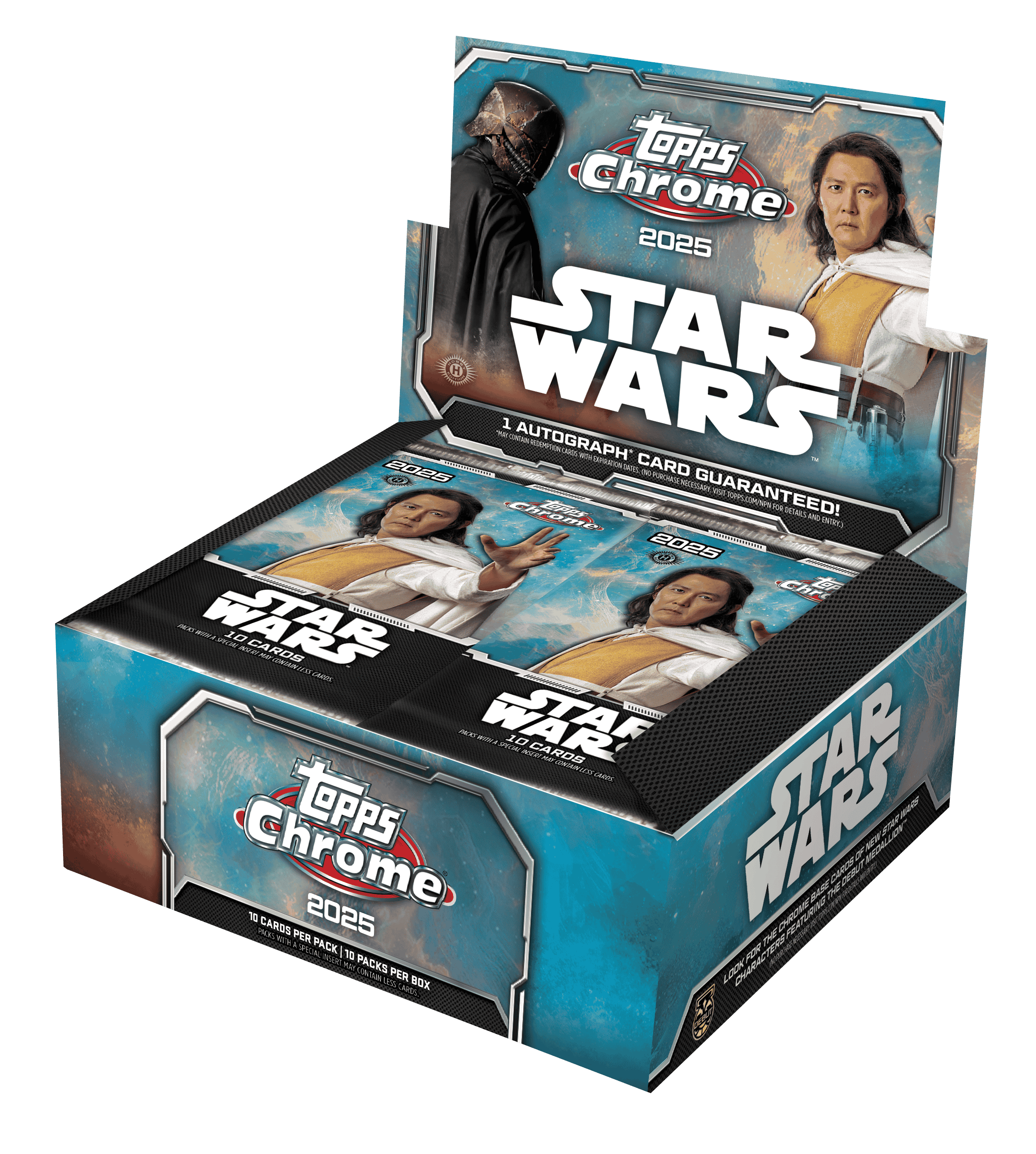 2025 Topps Chrome Star Wars Hobby Box — Trading Cards