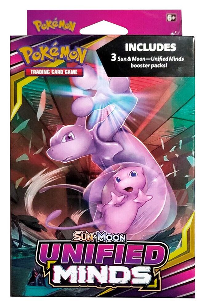 Unified Minds 3 Pack Hanger Box - SM - Unified Minds — Pokemon