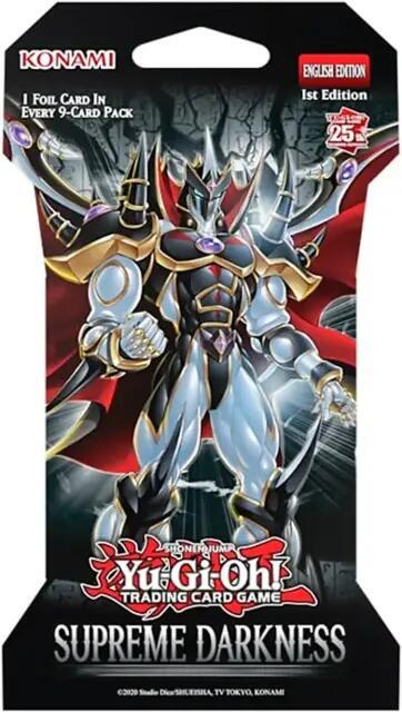 Supreme Darkness Sleeved Booster Pack [1st Edition] - Supreme Darkness (SUDA) — Yu-Gi-Oh! Trading Cards