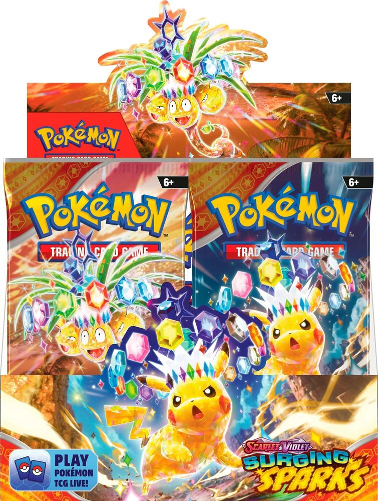 Surging Sparks Booster Box - SV08: Surging Sparks (SV08) — Pokemon