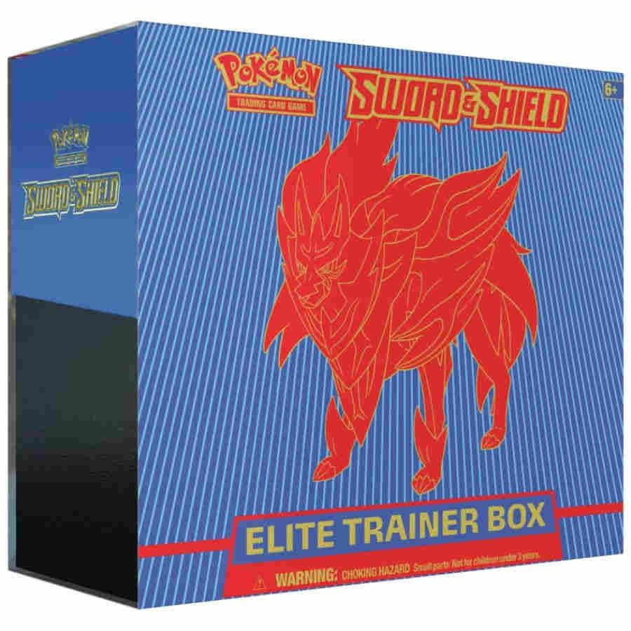 Sword & Shield Elite Trainer Box [Zamazenta] - SWSH01: Sword & Shield Base Set (SWSH01) — Pokemon