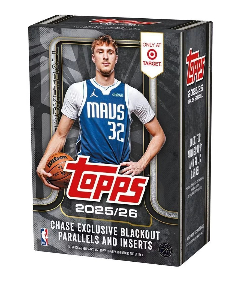 2025 NBA Topps Basketball Flagship Blaster Box — Sports Trading Cards
