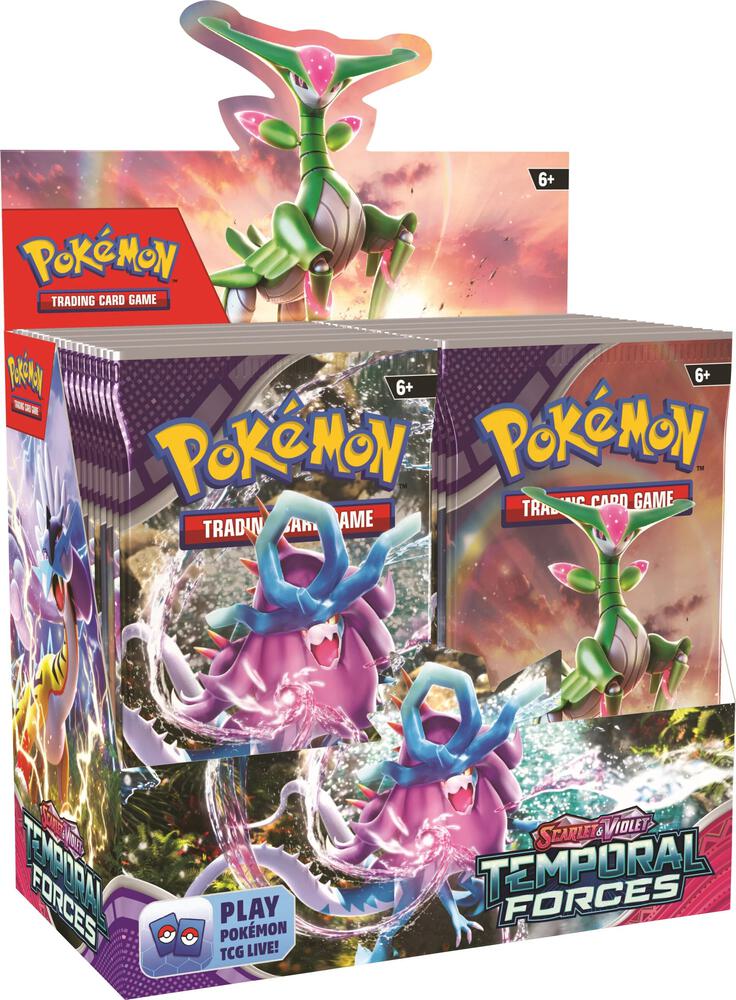 Temporal Forces Booster Box - SV05: Temporal Forces (TEF) — Pokemon