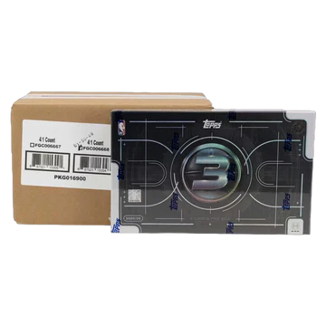 2025/26 Topps Three Basketball Hobby 4-Box Case — Trading Cards