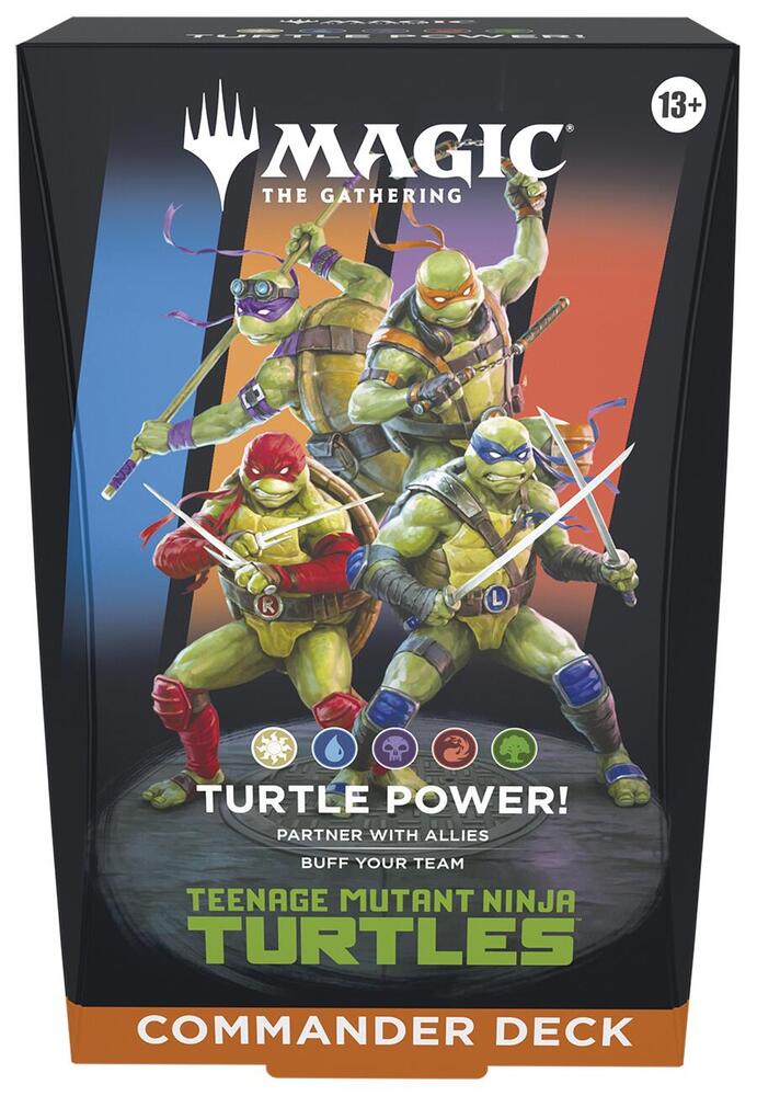 Teenage Mutant Ninja Turtles Commander Deck - Turtle Power — Magic the gathering