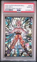 2022 SUPER DRAGON BALL HEROES ULTRA GOD MISSION 2 SECRET #SEC2 SON GOKU PSA 10
