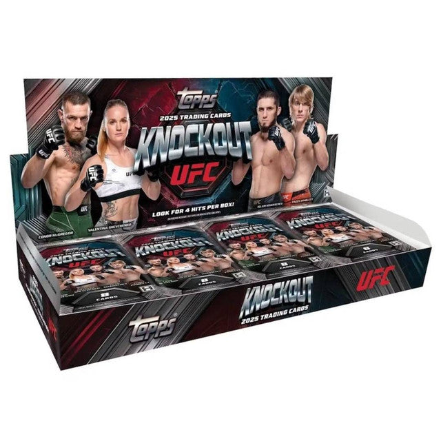 2025 Topps Knockout UFC Hobby Box — Sports Trading Cards