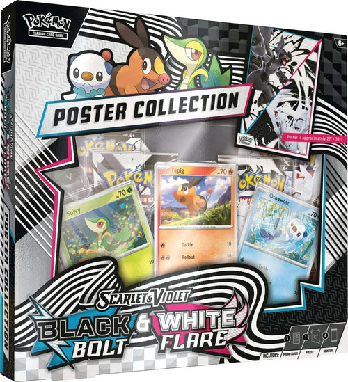 Pokemon Unova Poster Collection - SV: Black Bolt & White Flare — Trading Cards