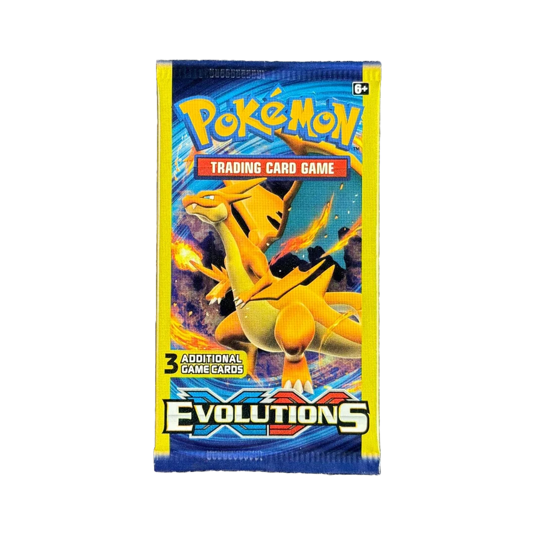 Pokemon X & Y Evolutions Mini Booster Pack - 3 Card Pack