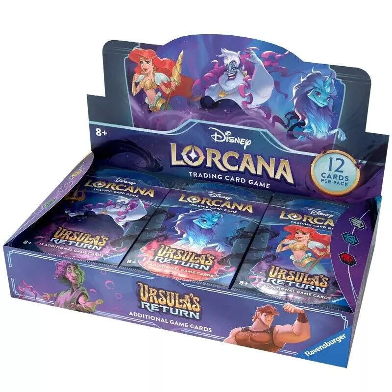 Disney Lorcana Ursula's Return Booster Box - SEALED — Trading Cards