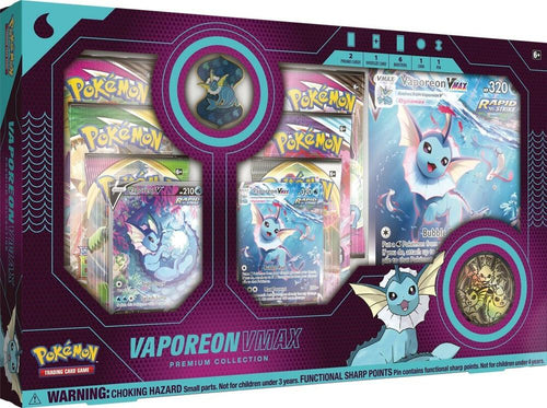 Vaporeon VMAX Premium Collection — Trading Cards