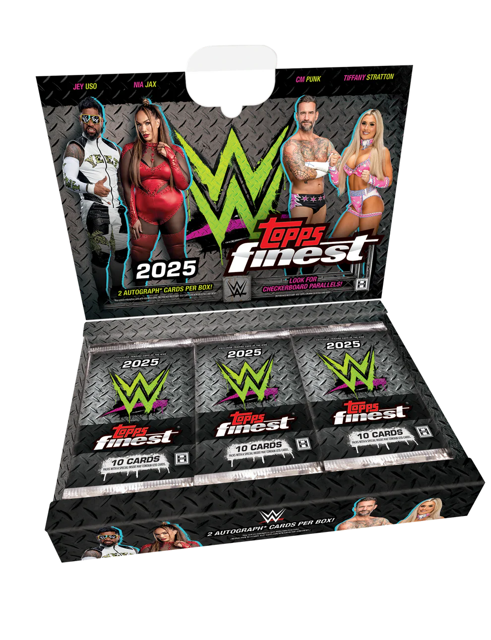 2025 Topps Finest WWE Hobby Box — Trading Cards