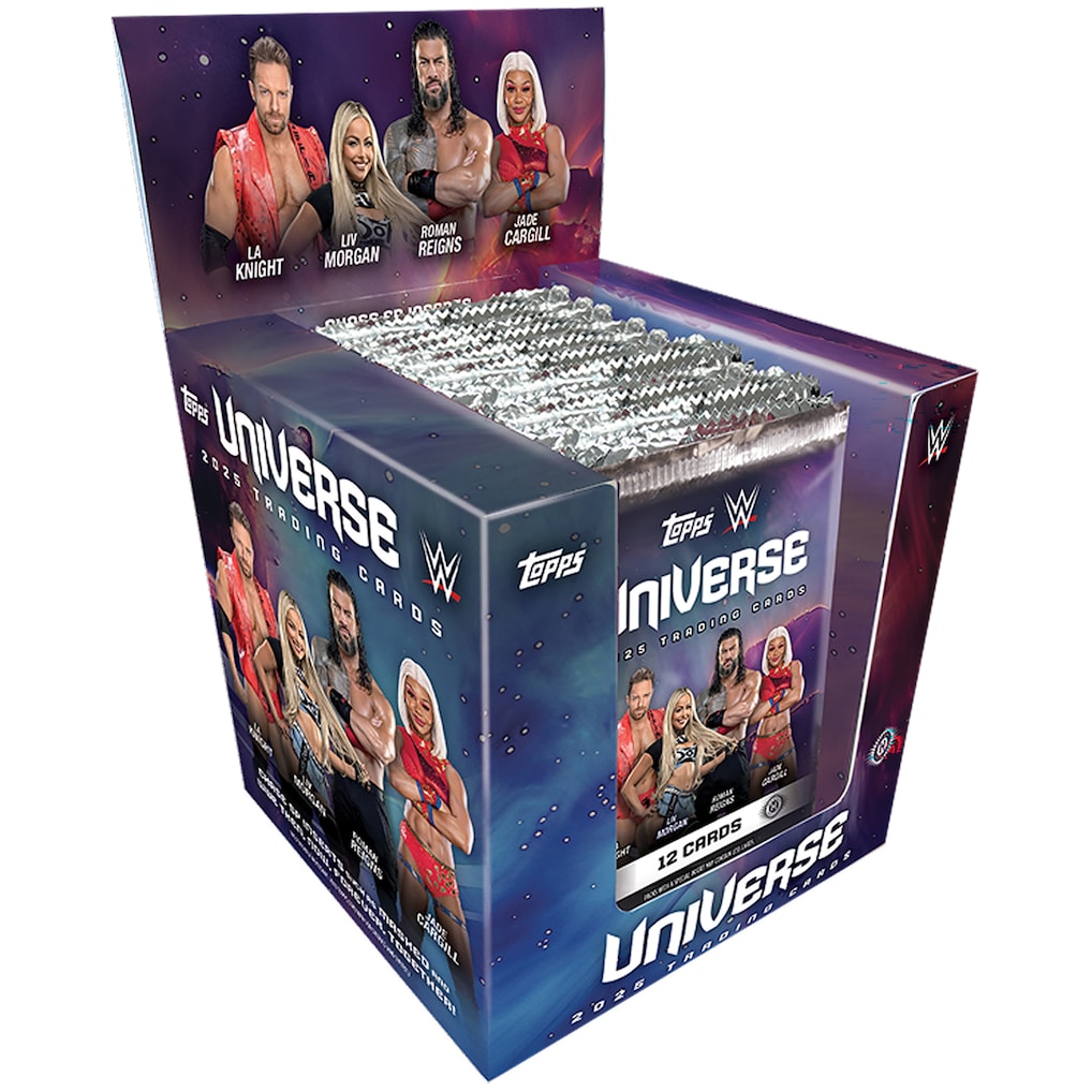 2025 Topps Universe WWE Factory Hobby Box — Sports Trading Cards