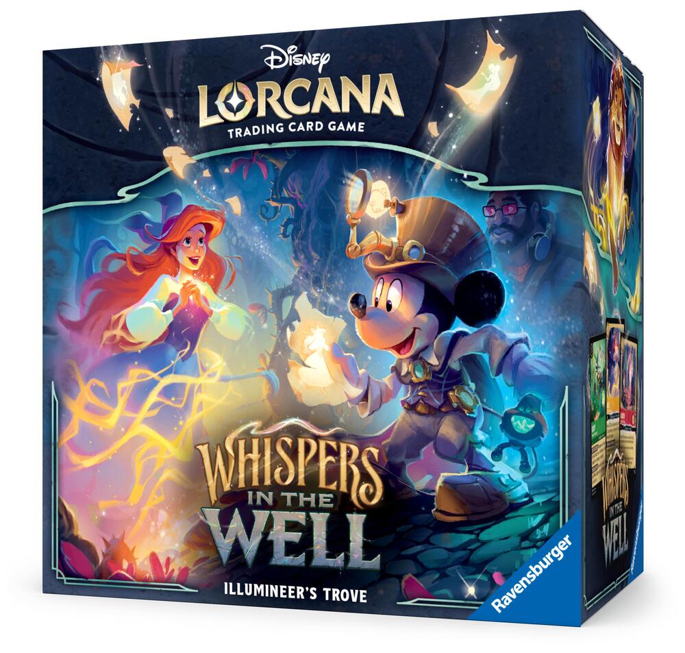 Disney Lorcana: Whispers in the Well Illumineer's Trove — Trading Cards