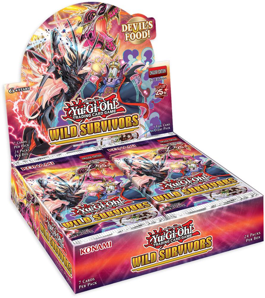 Wild Survivors Booster Box [1st Edition] - Wild Survivors (WISU) — Yu-Gi-Oh! Trading Cards