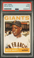 1964 Topps #150 Willie Mays PSA 2