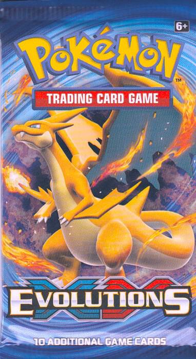 XY Evolutions Pack — Trading Cards