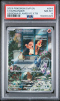 2023 POKEMON SVP EN-SV BLACK STAR PROMO #044 CHARMANDER OBSIDIAN FLAMES PC ETB PSA 8