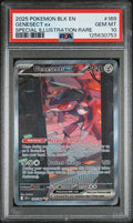 2025 POKEMON BLK EN-BLACK BOLT #169 GENESECT ex SPECIAL ILLUSTRATION RARE PSA 10