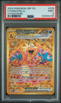 2023 POKEMON OBF EN-OBSIDIAN FLAMES #228 CHARIZARD ex HYPER RARE PSA 9