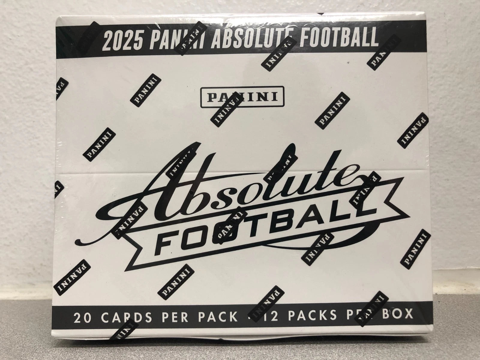 2025 Absolute Football Fat Pack Trading Cards Box of 12 Packs — Sports Trading Cards
