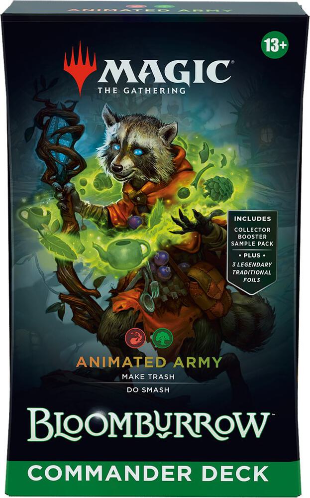 Bloomburrow Commander Deck - Animated Army - Commander: Bloomburrow (BLC) — Trading Cards