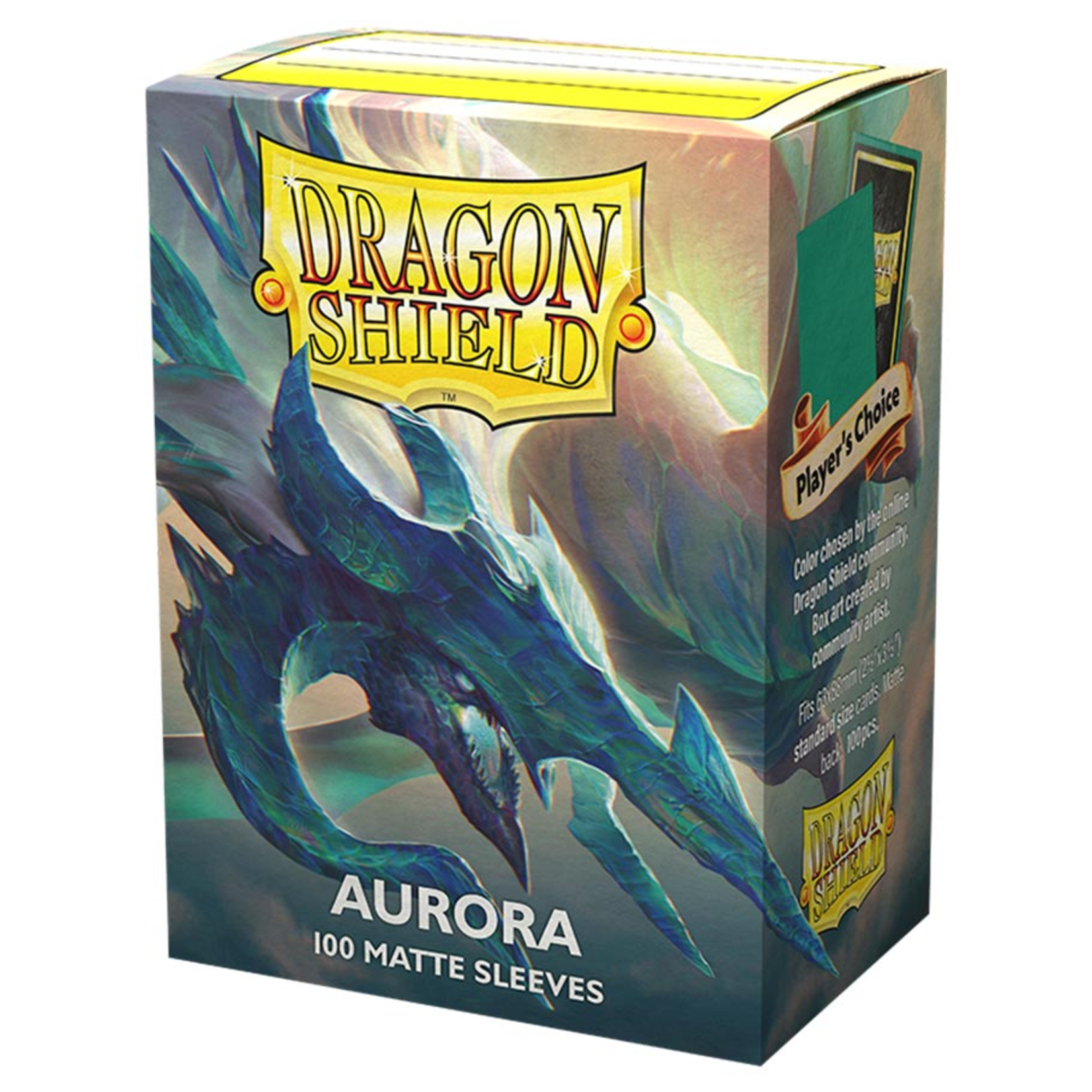 Dragon Shield 100 Count Box Matte Aurora - Dragon Shield Card Sleeves — Supplies
