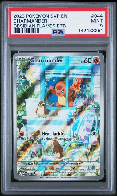 2023 Pokemon SV Black Star Promos Promos #044 Charmander PSA 9