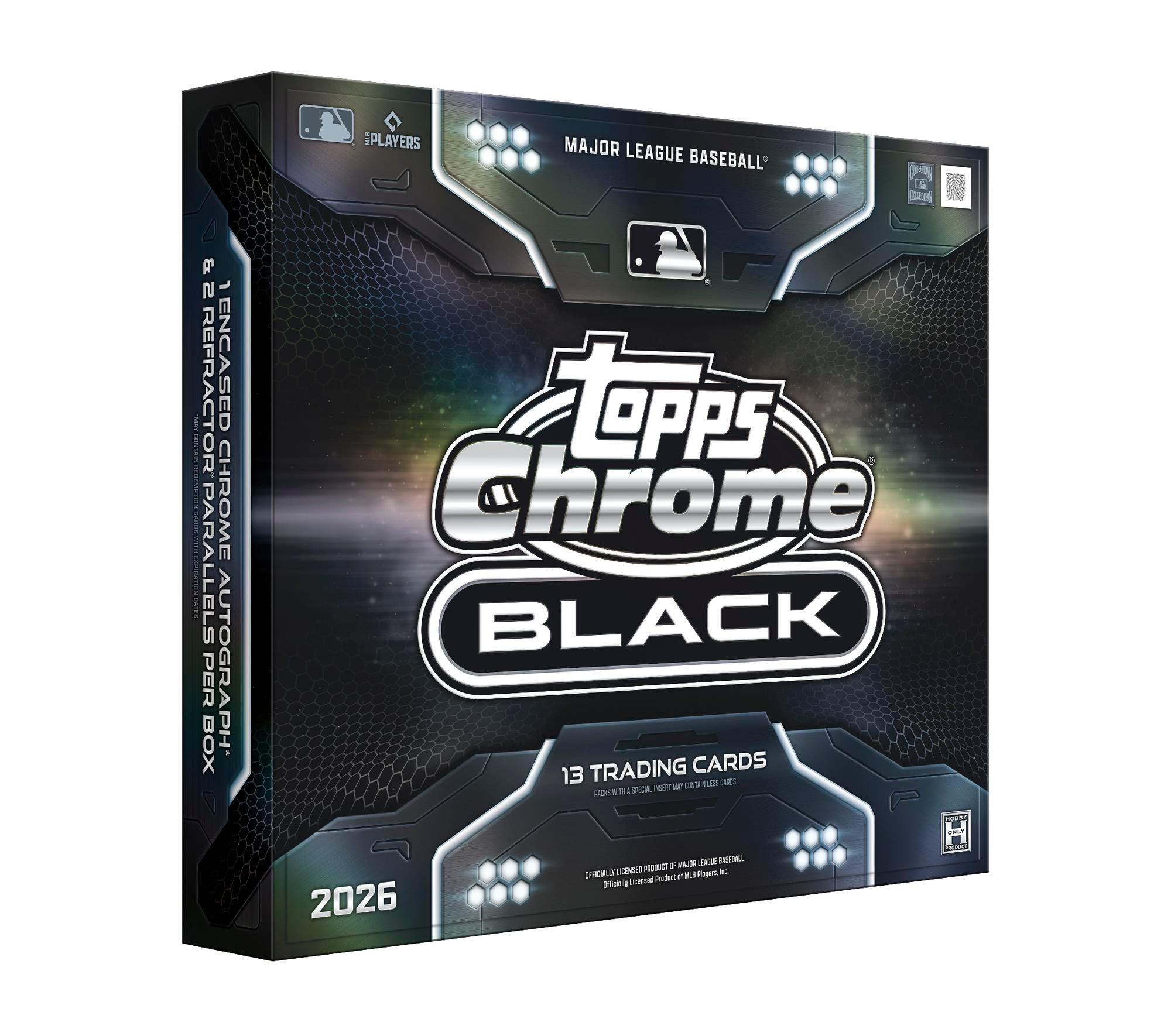 2026 Topps Chrome Black Baseball Hobby Box — Sports Trading Cards