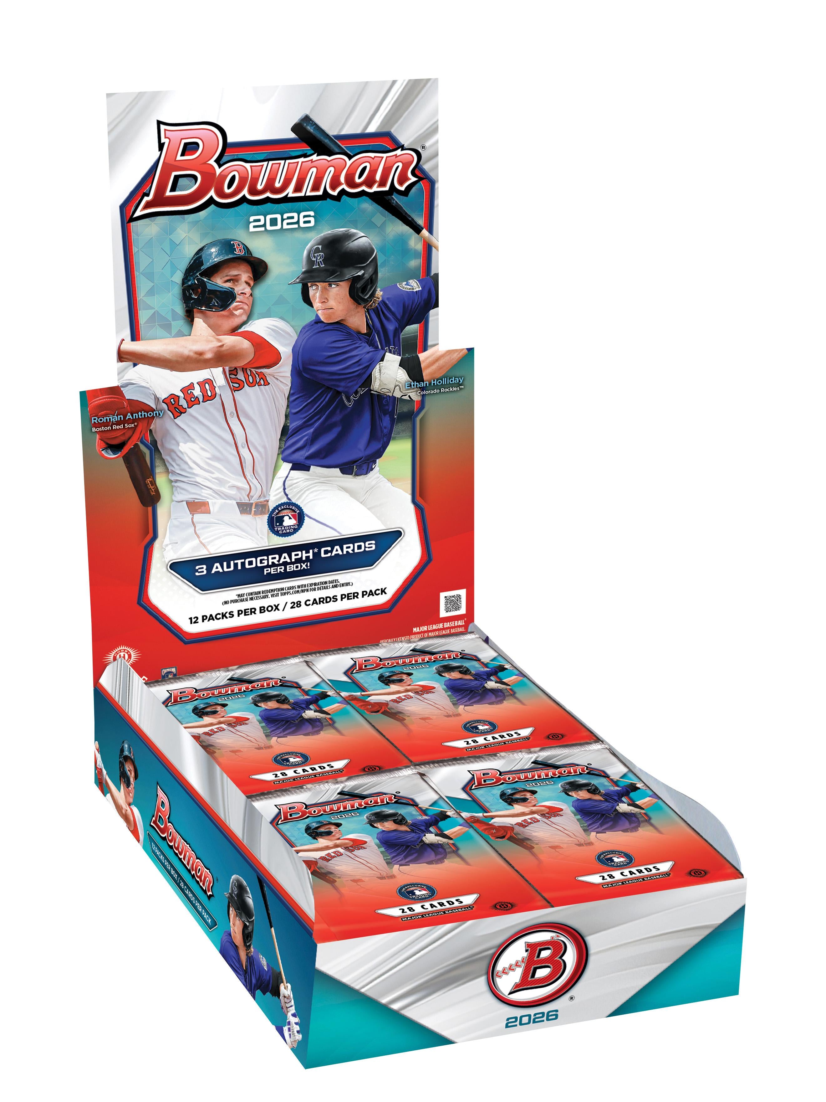 2026 Bowman Baseball Hobby Jumbo Box — Sports Trading Cards